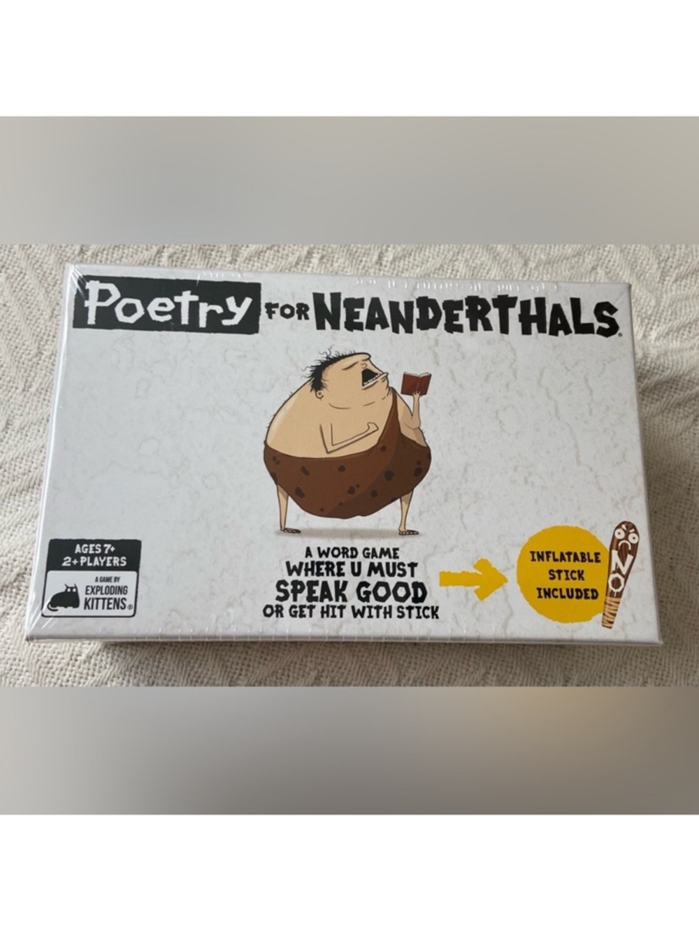 Poetry for Neanderthals Party Game by Exploding Kittens Brand